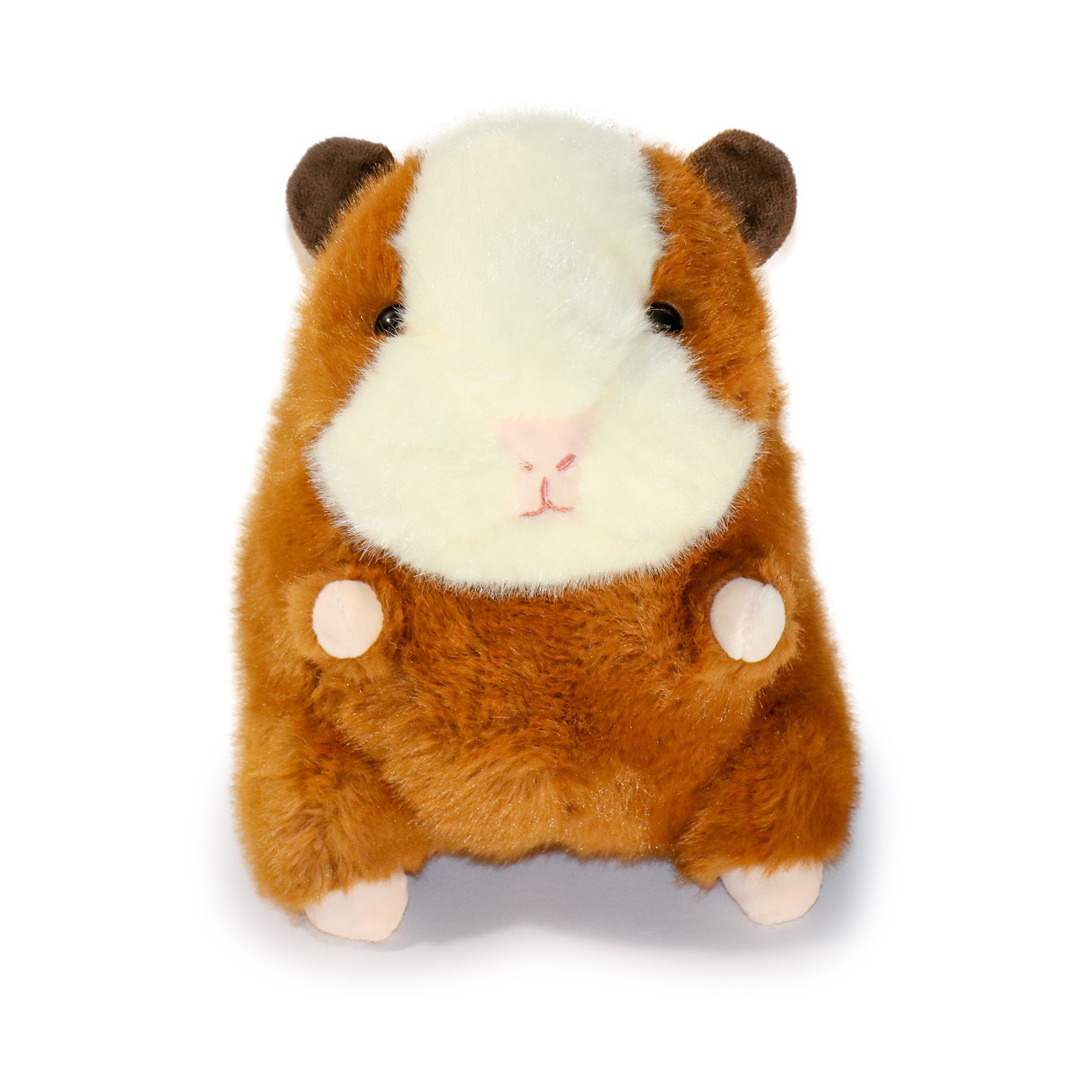 9-inch Toffee Guinea Pig with White Face