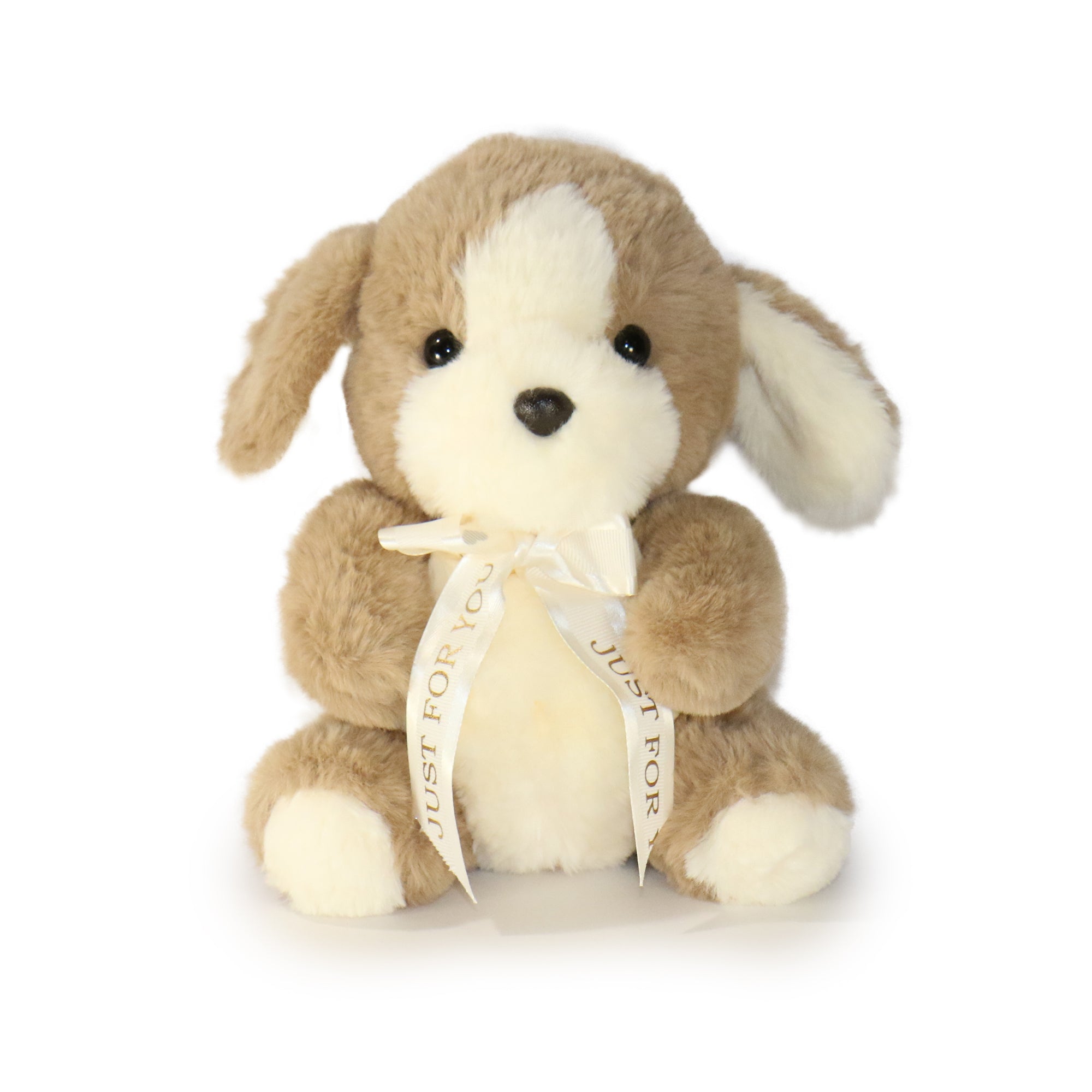 8-inch Just For You Dog with White Ribbon