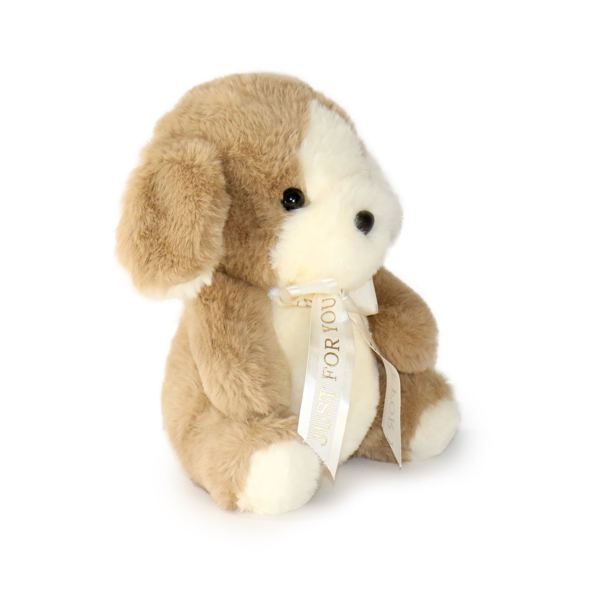 8-inch Just For You Dog with White Ribbon