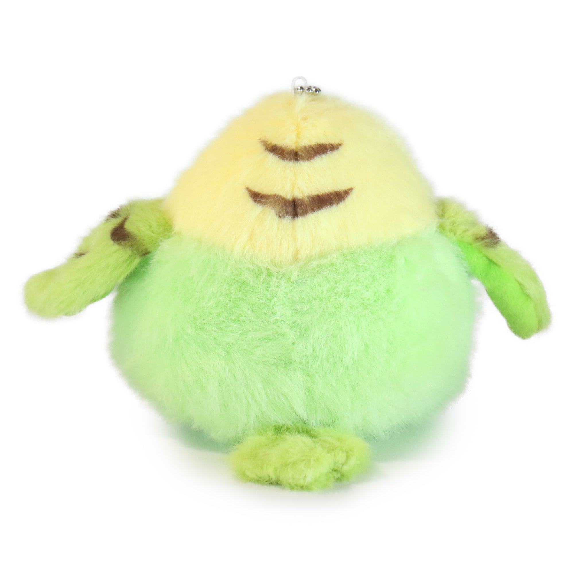 5-inch Green Bibble Bird with Yellow Face