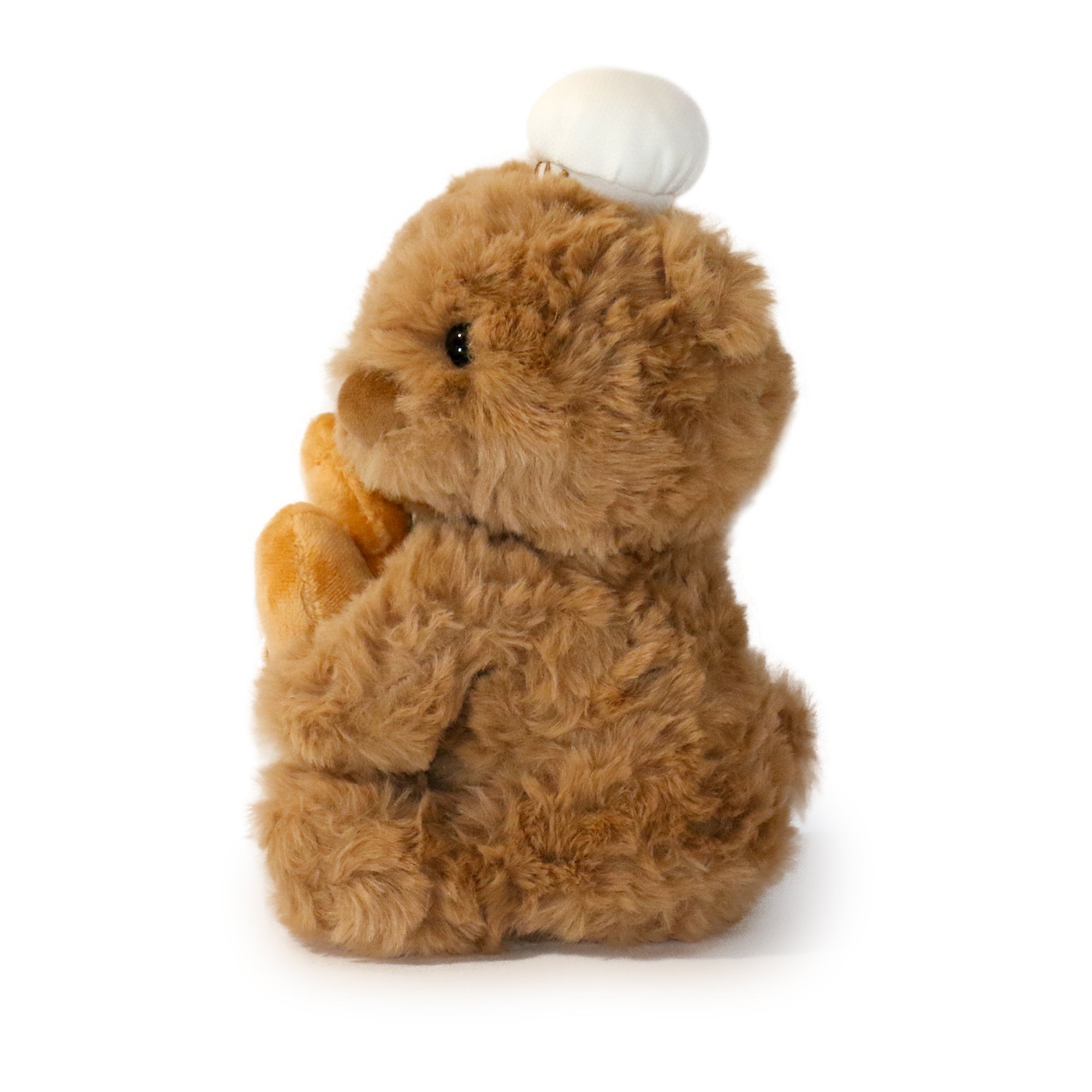 9-inch Brown Baker Bear with Bag